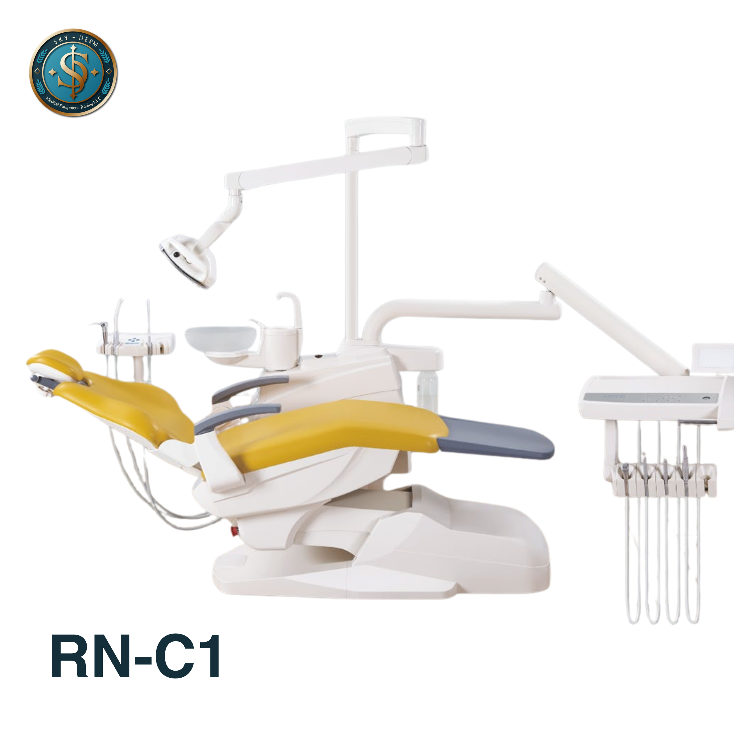 RN-C1 Dental Unit with LED light and PU leather chair